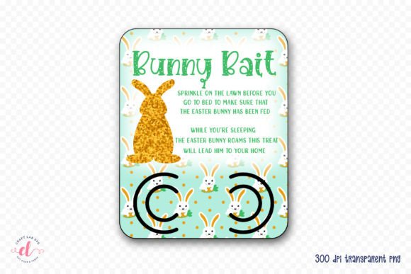 Download Printable Bunny Bait Card | Easter Card - Print Collection