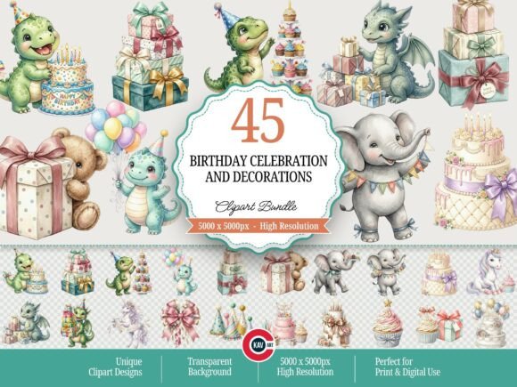 Download Birthday Celebration and Decorations - Birthday Collection