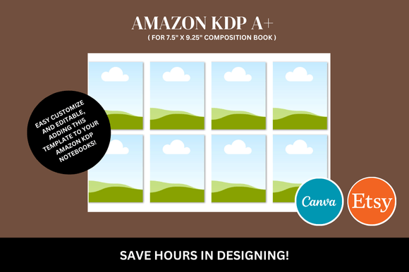 Download Amazon KDP a+ Canva Mockup - Amazon Collection