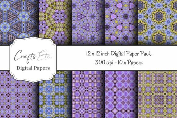 Download Hydrangea Blooms Digital Paper Pack - Blooms Collection