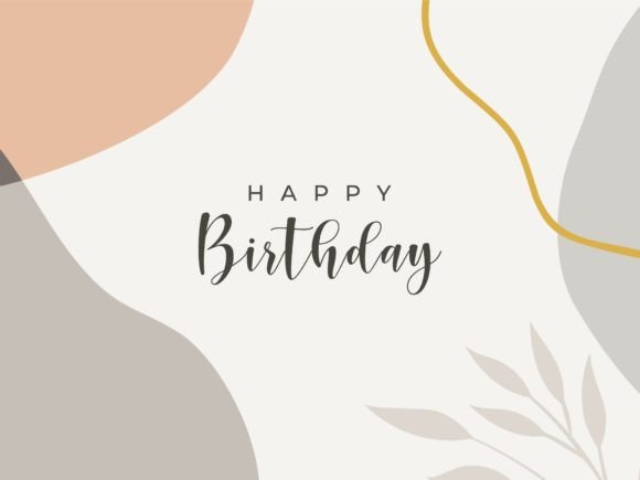 Download Greeting Card Birthday Design Soft Color - Birthday Collection