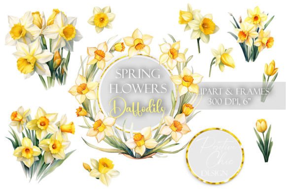 Download Daffodil Clipart Spring Flowers Clip Art - Daffodil clipart Collection