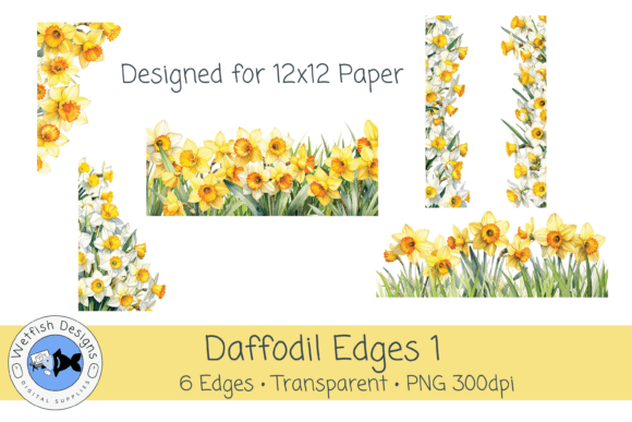 Download Daffodil Clipart PNG Edges 1 - Daffodil clipart Collection